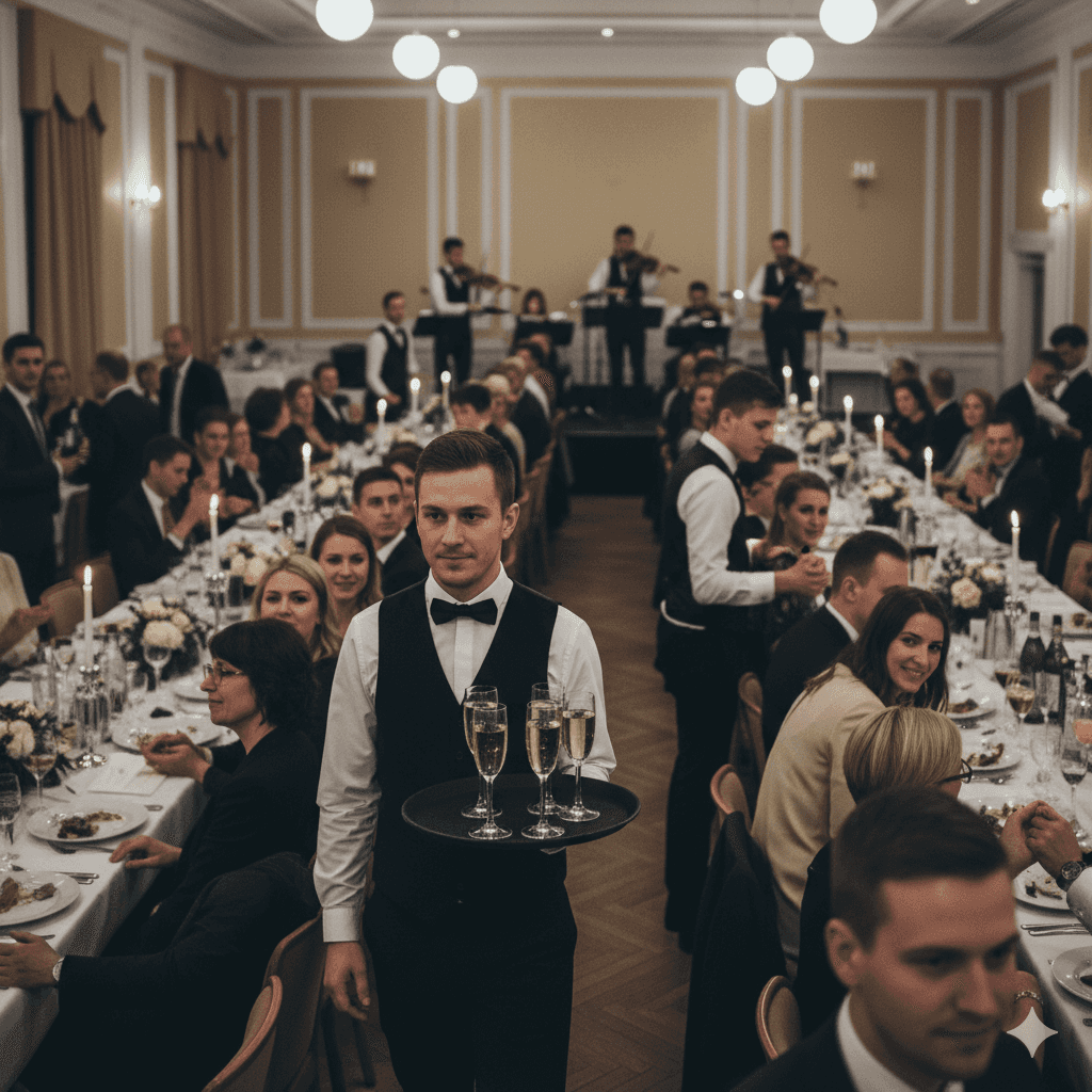 Wie fühlt es sich wirklich an, in einer Hochzeitslocation zu arbeiten? Ein Quereinsteiger packt aus.